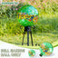 Bola vidrio 10pulg decoración patio jardín diseño fénix
