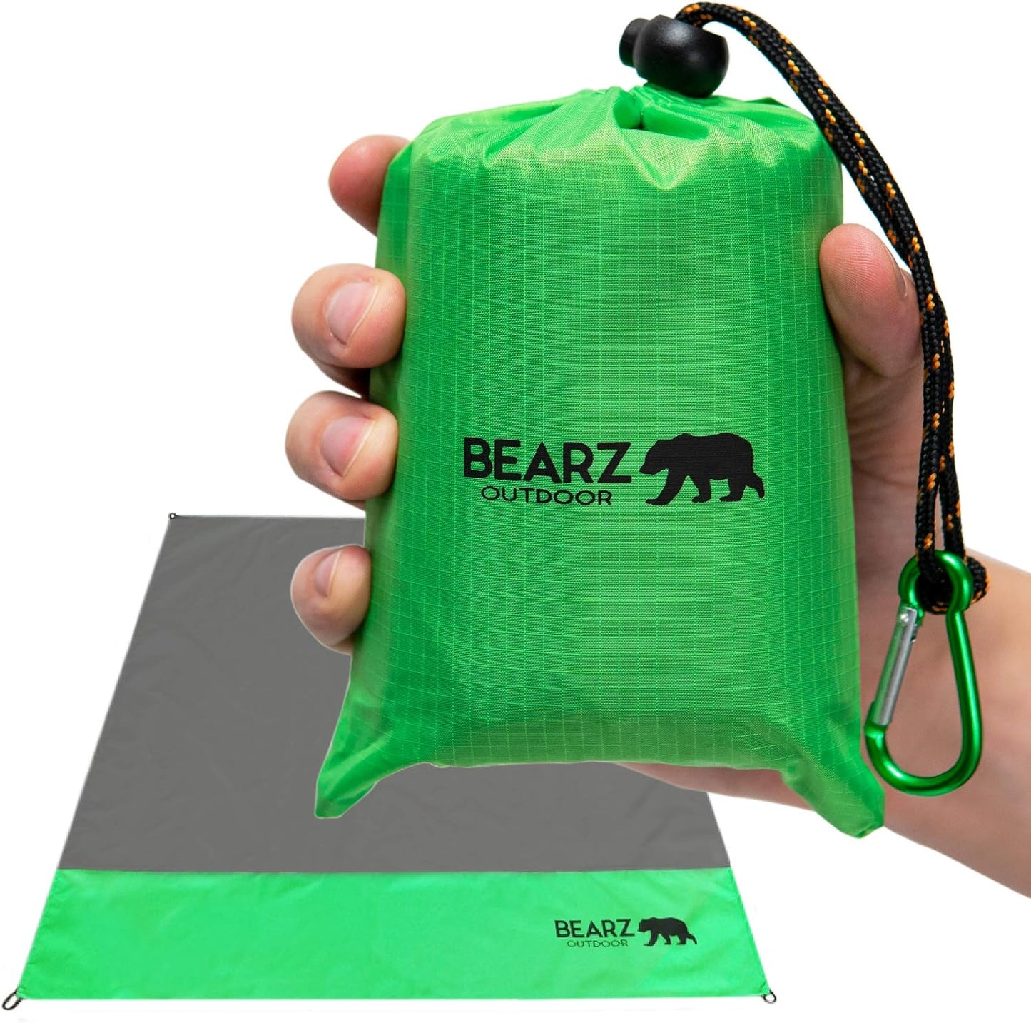 Manta de bolsillo impermeable plegable para camping y viajes