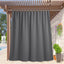 Cortinas opacas para interior exterior con pestaña