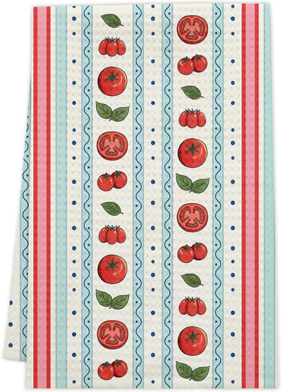 Toallas cocina luna tomate rojo hogar regalo