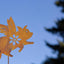 Set 3 estacas jardín metal Flying Pig decoración exteriores