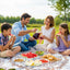 Manta picnic 80x80pulg impermeable plegable a cuadros rosa