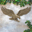 Águila decorativa de pared 24pulg latón antiguo