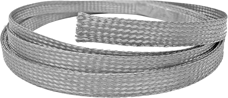 Manga trenzada acero inox 3/4pulg extensible 25pies