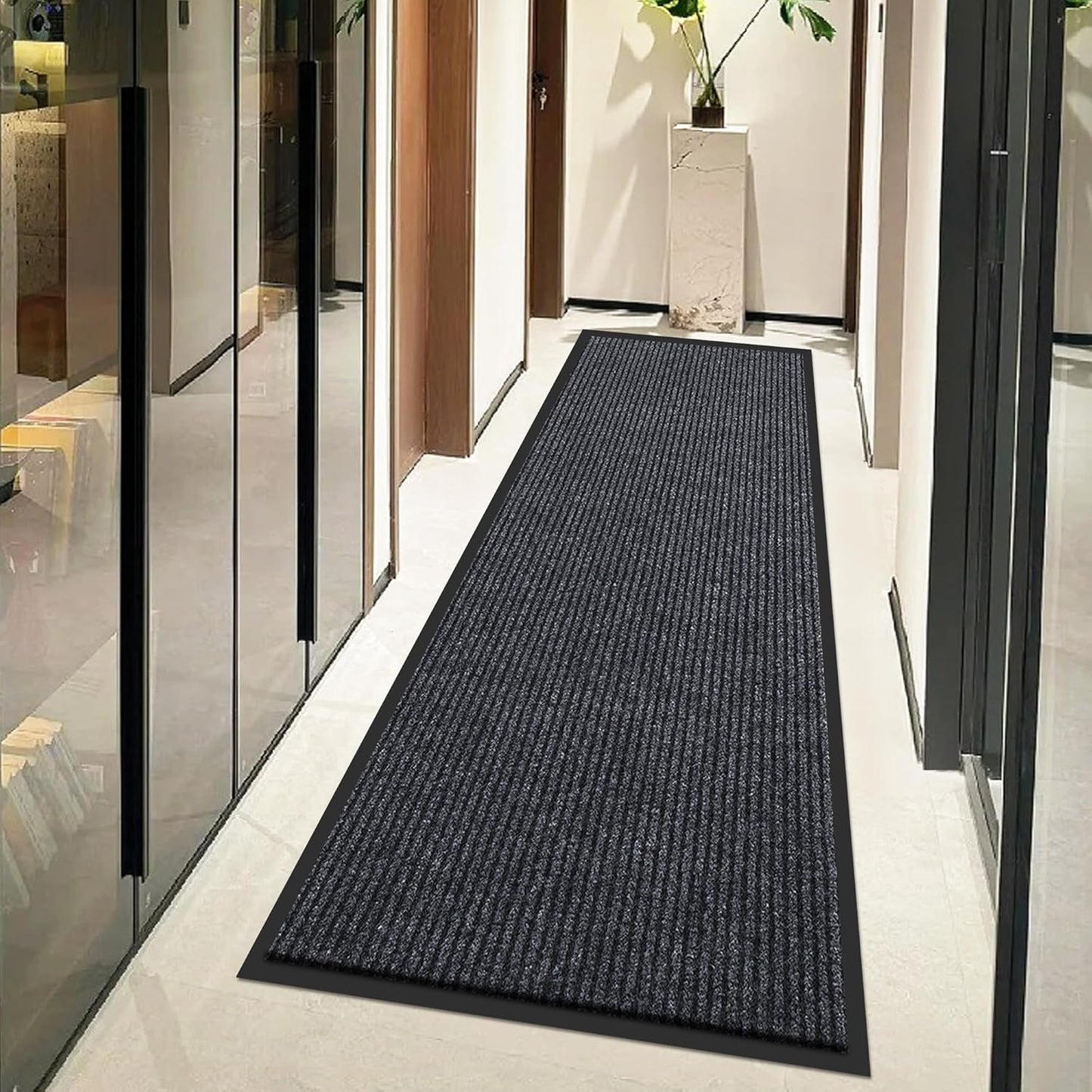 Tapete puerta interior y exterior 2x6ft resistente borde