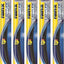 Limpiaparabrisas 2en1 20" pack 5