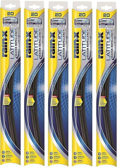 Limpiaparabrisas 2en1 20" pack 5