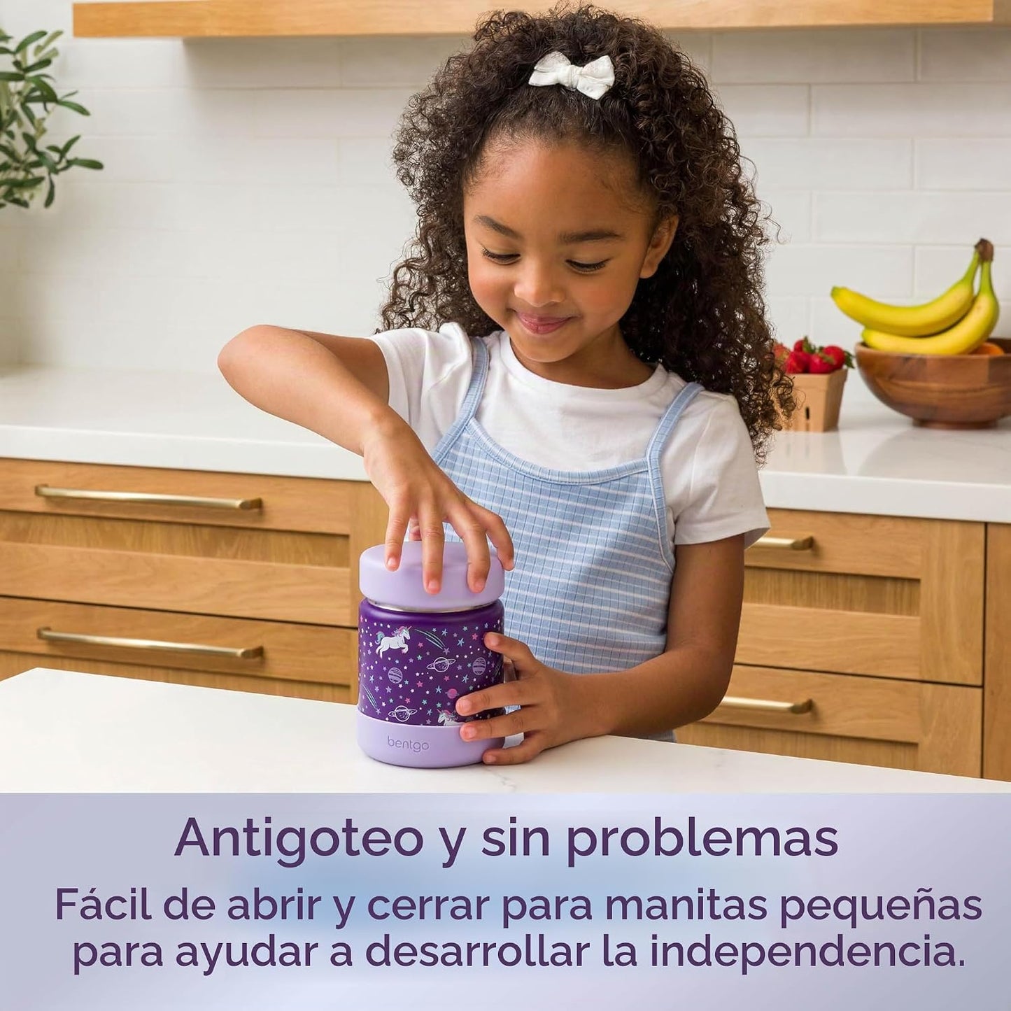 Tarro comida niños acero inox 11oz a prueba fugas