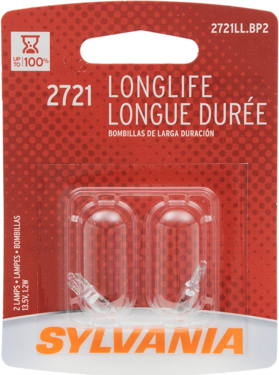 Bombilla Sylvania mini larga duración 2 unidades