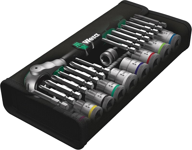 Set 29 unidades llave de ratchet Zyklop 3/8"