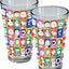 Juego 2 vasos pinta Peanuts 75 Aniversario