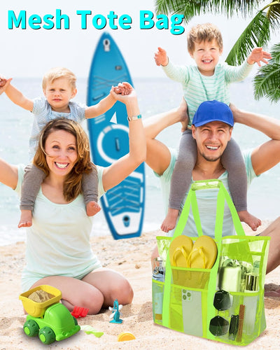 Bolsa tote plástico transparente para playa piscina camping