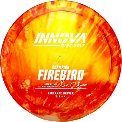 Disco golf I-Dye Champion Firebird color variante