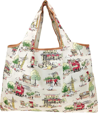 Bolsas compras reutilizables nailon set 2 Londres