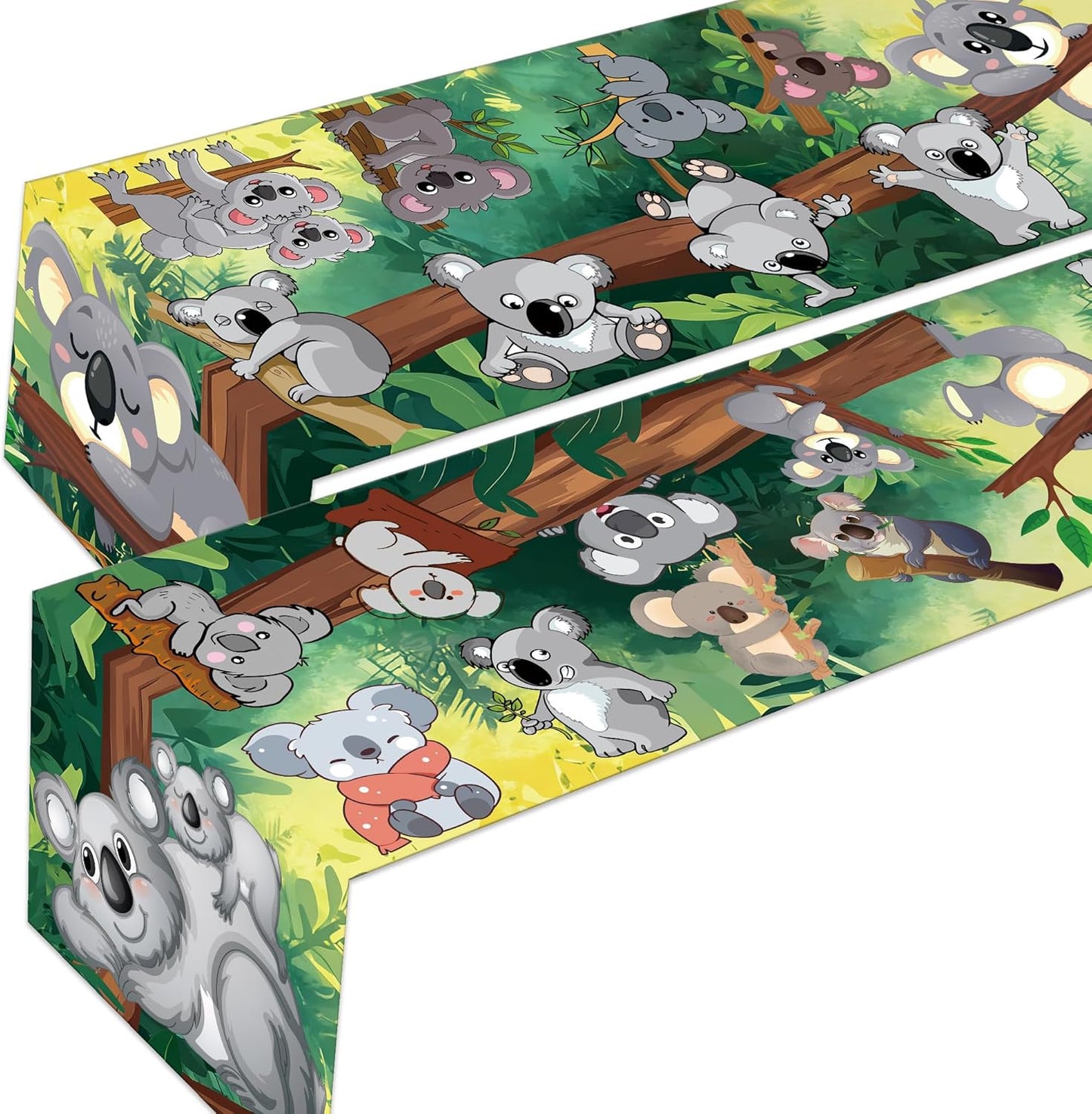 Pack 2 Camino Mesa Koala Decoración Cumpleaños Bodas