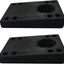 2 Pzas almohadillas goma para longboard negro 0.118-0.551"