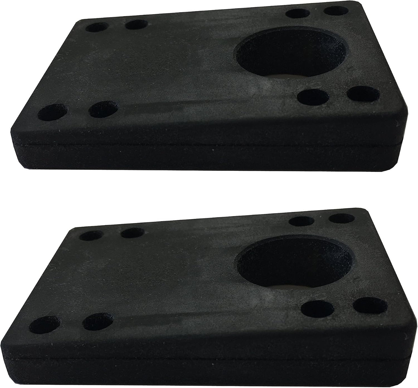 2 Pzas almohadillas goma para longboard negro 0.118-0.551"
