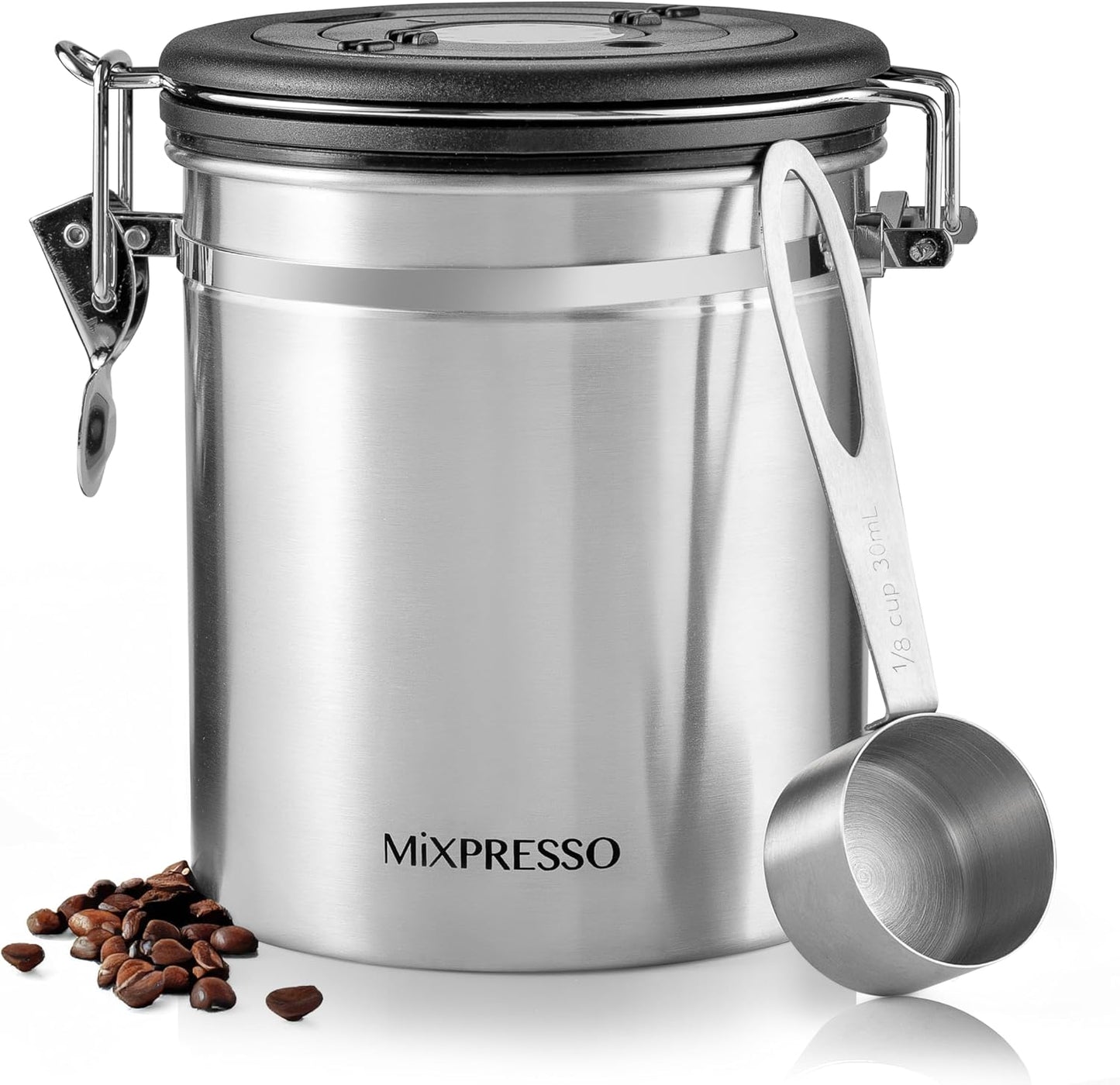 Contenedor café hermético acero inox