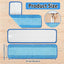 Almohadillas mopa microfibra comp Bona 18pulg azul