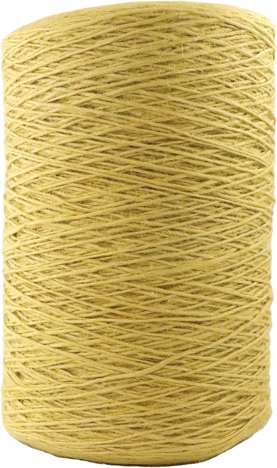 Cordel yute amarillo 1mm x 762m para jardinería y manualidades