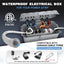 Caja eléctrica exterior 11.5x5.2x4pulg IP54 6 puertos