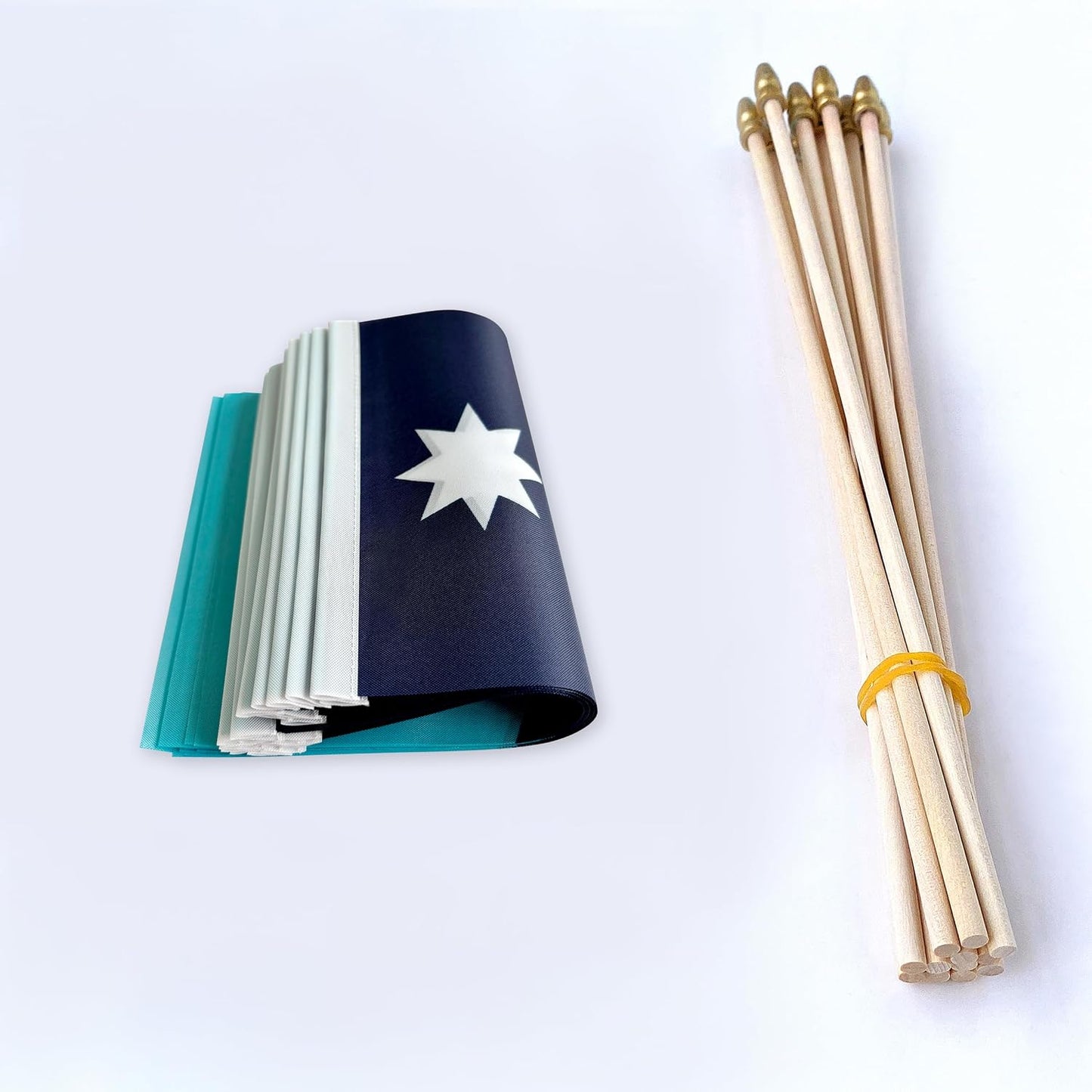 Bandera Minnesota MN en madera 5x8 pulg 12 Pzas