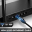 Cable Ethernet Cat6 15ft 10 Gbps pack 10