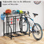 Soporte bicicletas piso 3 estacionamientos ajustable negro