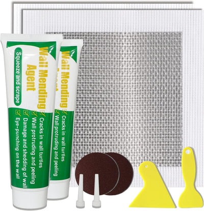 Kit reparación paredes yeso 17.64oz con raspador y lija