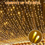 Guirnalda 200 luces LED 66ft blanco cálido interiores