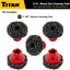 Set 5 almohadillas limpieza cubo rueda comp 51798