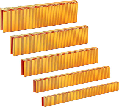 Grapas corona estrecha 1/4 1/2 3/4 1 1-1/4 pulg