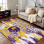 Alfombra sala dormitorio lavable antiderrap deporte niños