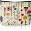Bolsa maquillaje floral para mujer y adolescente