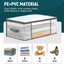 3 Pzas Contenedor plegable plástico para ropa dormitorio