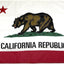 Bandera California nylon 8x12 fabricada EE.UU.
