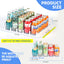 Organiz. bebidas refrigerador 5 filas capacidad 25l