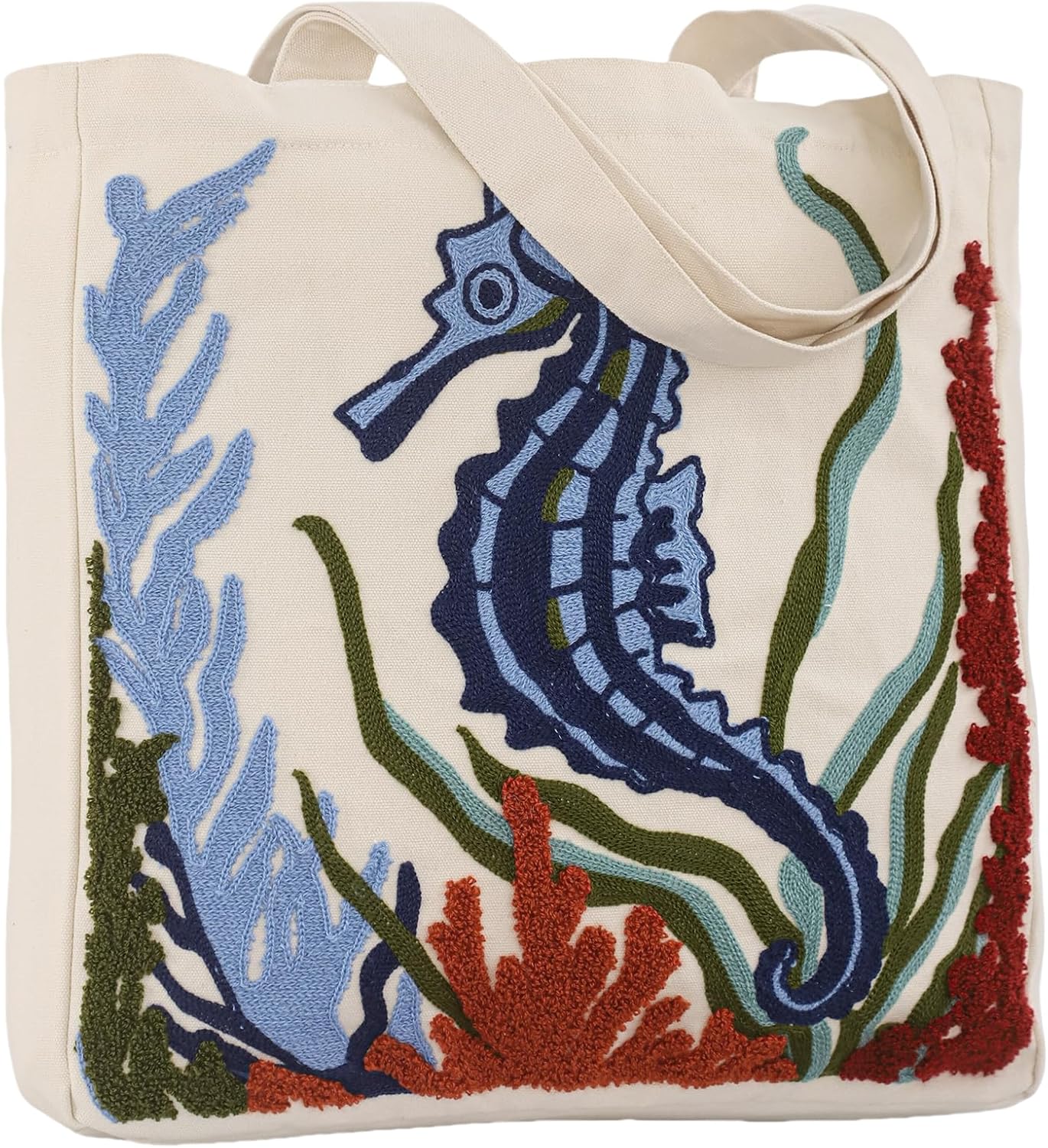Bolsa lona verano reutiliz. temática oceánica