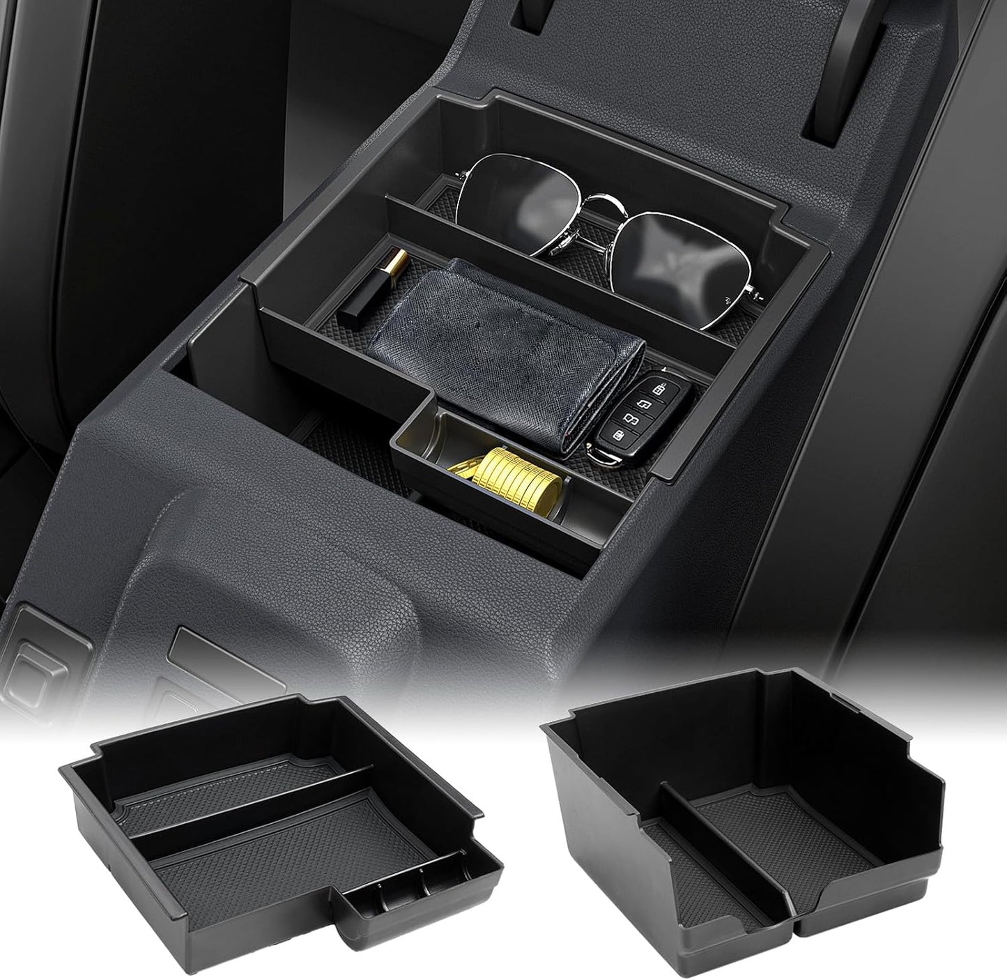 Organiz. consola Bronco 2025 4 puertas antiderrap