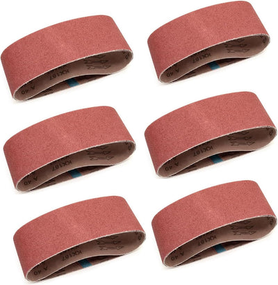 Papel lijador banda 3x21pulg grano 40 pack 12