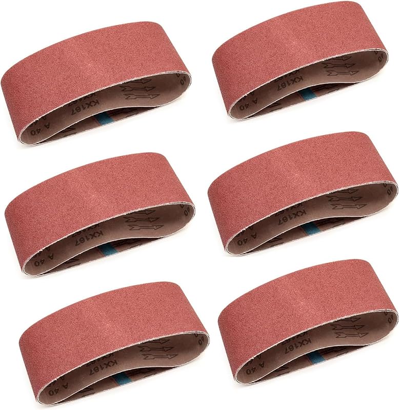 Papel lijador banda 3x21pulg grano 40 pack 12