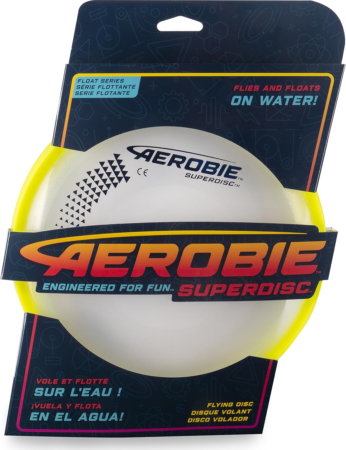 Disco volador Superdisc para exteriores Amarillo