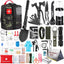 Kit supervivencia 252 pzas para hombre mujer coche viaje
