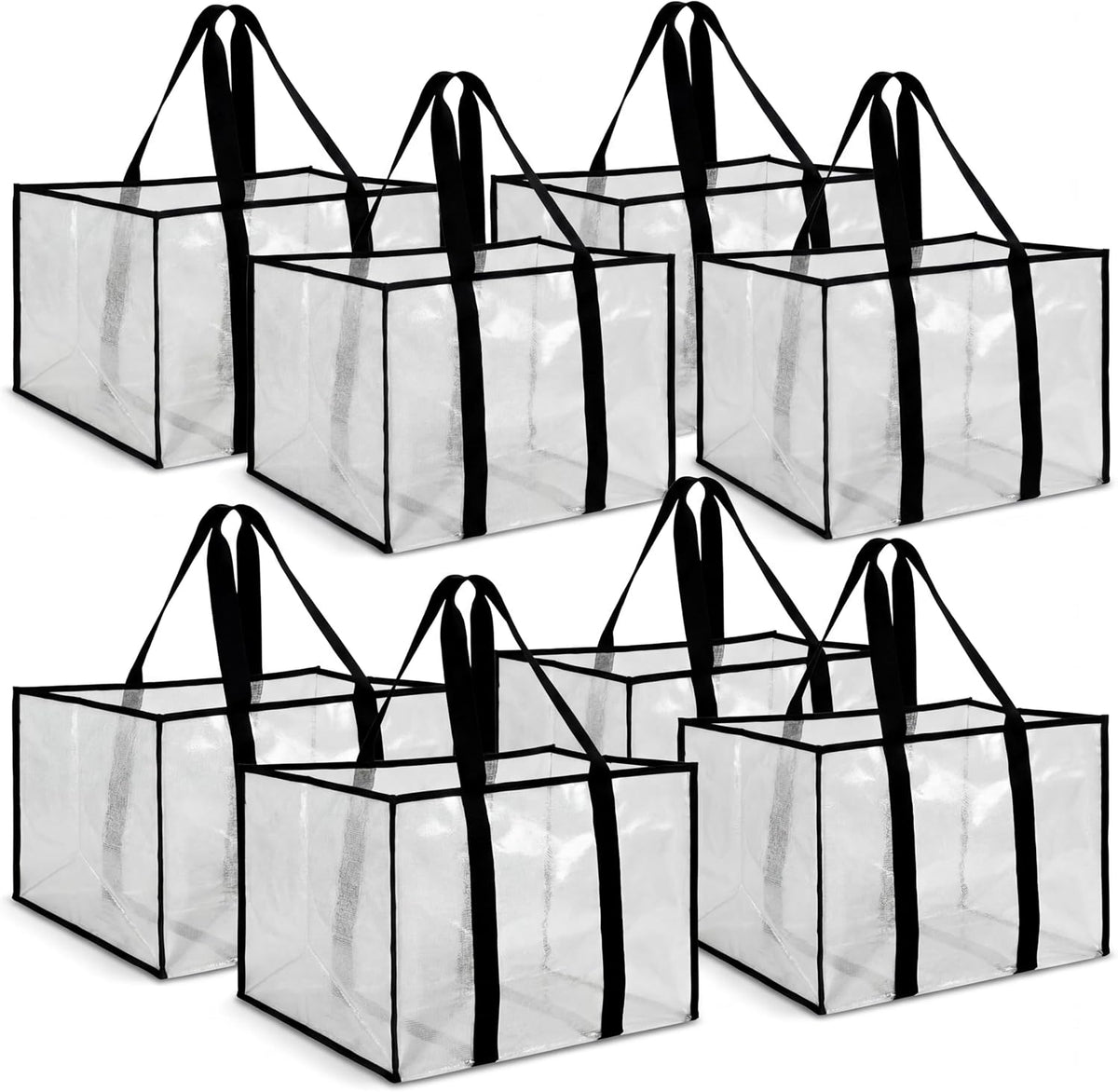 8 Pzas Bolsas Comestibles Reutilizables Resistentes Al Agua