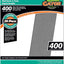 Hojas lijado impermeables 9x11pulg grano 400 pack 25