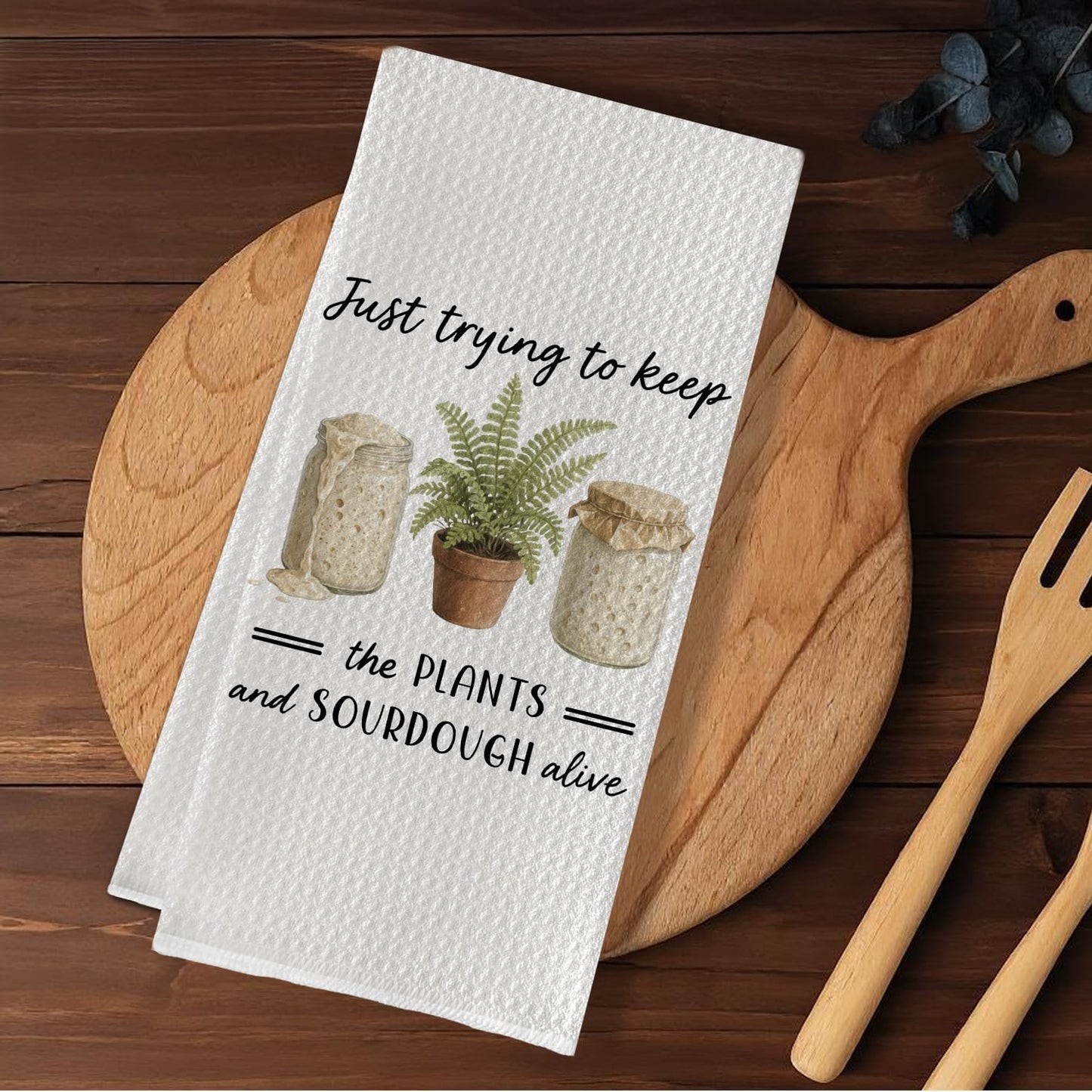 Toallas cocina con masa madre regalo hornear amantes cocina