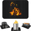 Tapete mesa 24x18pulg exterior ignífugo impermeable