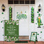 Bandera jardín San Patricio 12x18pulg doble cara trébol suerte
