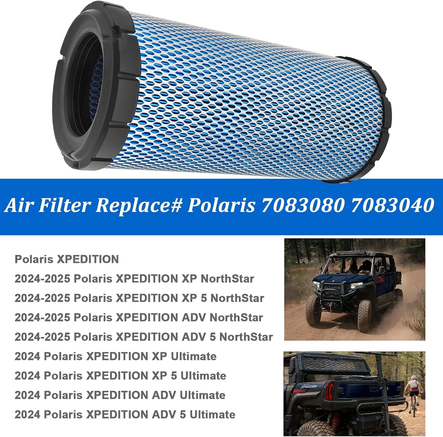 Filtro aire Polaris XPEDITION XP 5 ADV 5 2024 pack 1