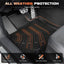 Alfombrillas suelo tapete TPE antiderrap Honda Prologue